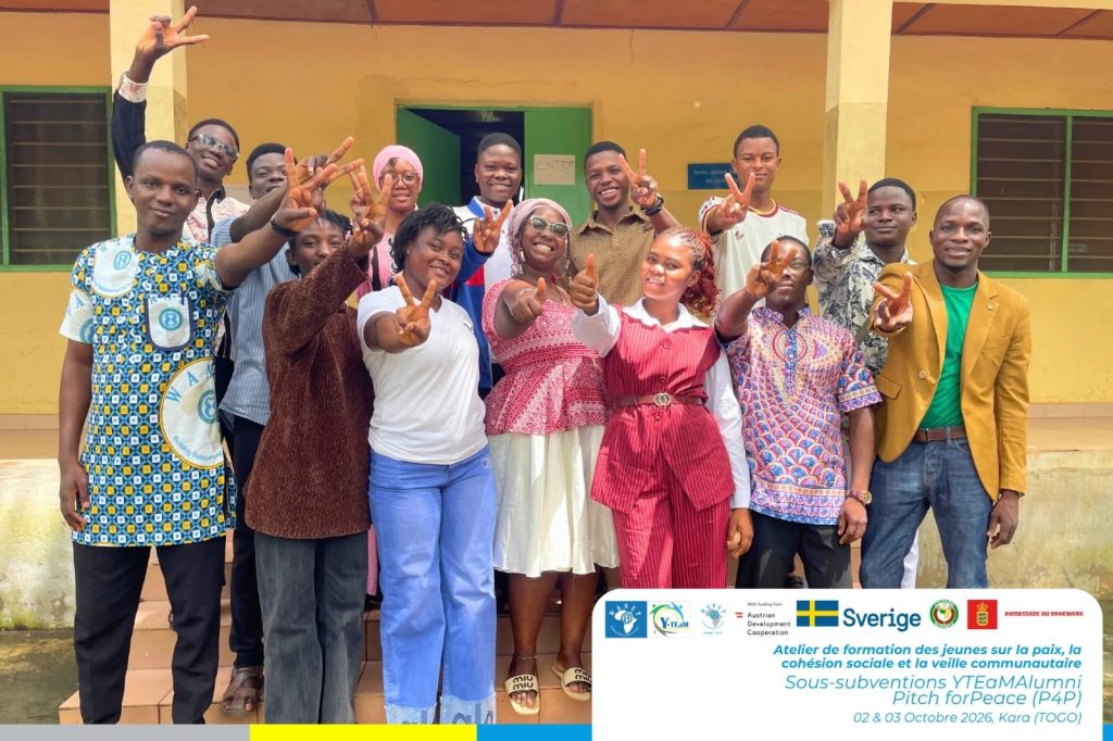 Togo/Kara : 14 jeunes engagés pour la prévention des conflits et la consolidation de la paix